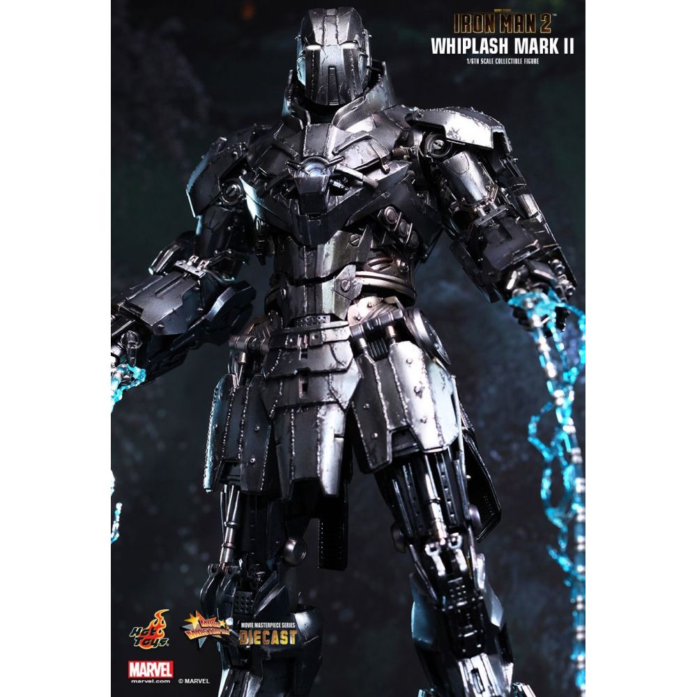 Boneco Whiplash (Chicote Negro) Mark II: Iron Man 2 (Homem de Ferro 2) Diecast Movie Masterpiece Escala 1/6 - Hot Toys - CG