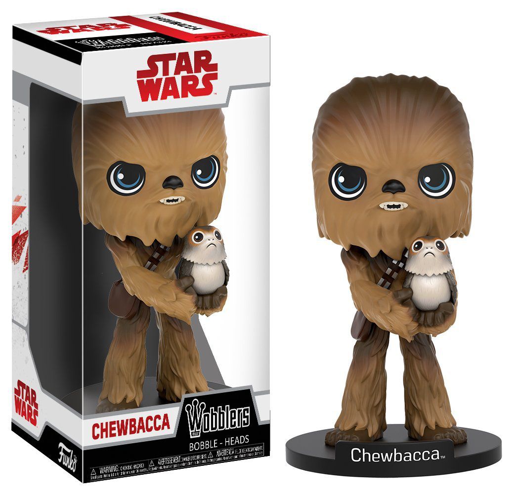 Funko Wobblers Chewbacca (Bobble-Head): Star Wars The Last Jedi - Funko