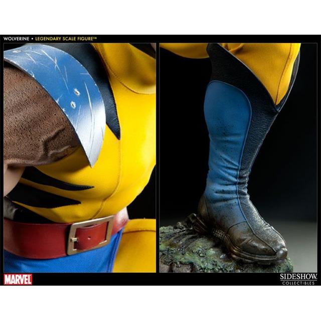 Estátua Wolverine: X-Men Marvel Collectibles (Escala 1/2) - Sideshow 