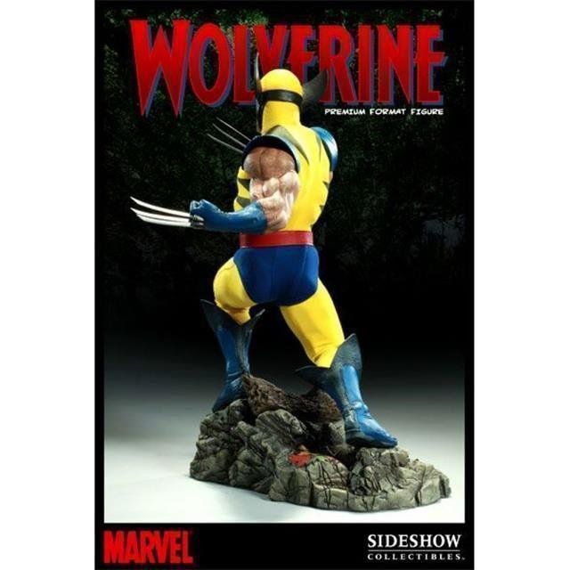 Estátua Wolverine X-Men Marvel Comics Escala 1/4 Format Premium - Sideshow Collectible - CD