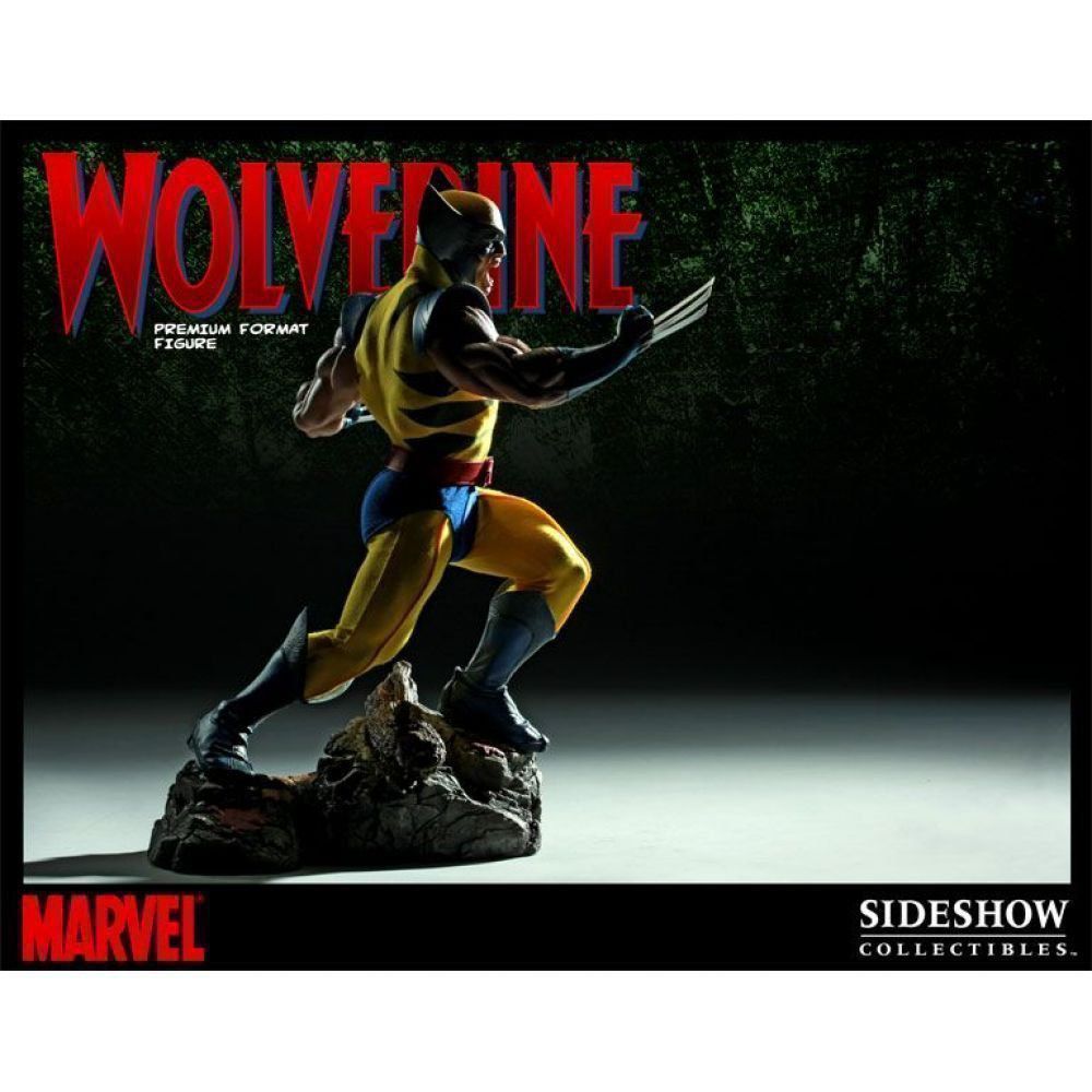 Estátua Wolverine X-Men Marvel Comics Escala 1/4 Format Premium - Sideshow Collectible - CD