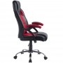 Cadeira Gamer Office Giratória com Elevação a Gás Extreme F03 Preto Vermelho - Lyam Decor