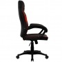 Kit 02 Cadeiras Gamer Office Giratória com Elevação a Gás EC1 Preto Vermelho - ThunderX3