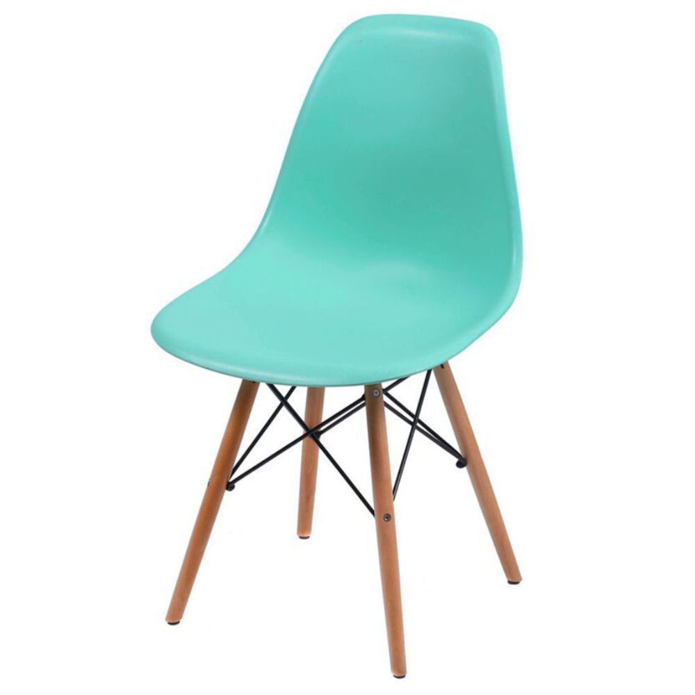 Kit 04 Cadeiras Decorativas Eiffel Charles Eames Nude com 