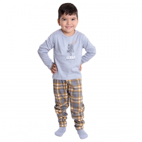 Pijama de inverno Coleção Família baby menino Victory