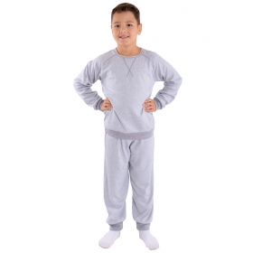 Pijama infantil para menino de inverno peluciado Victory