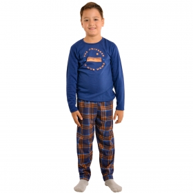 Pijama infantil para menino de inverno TOP Victory