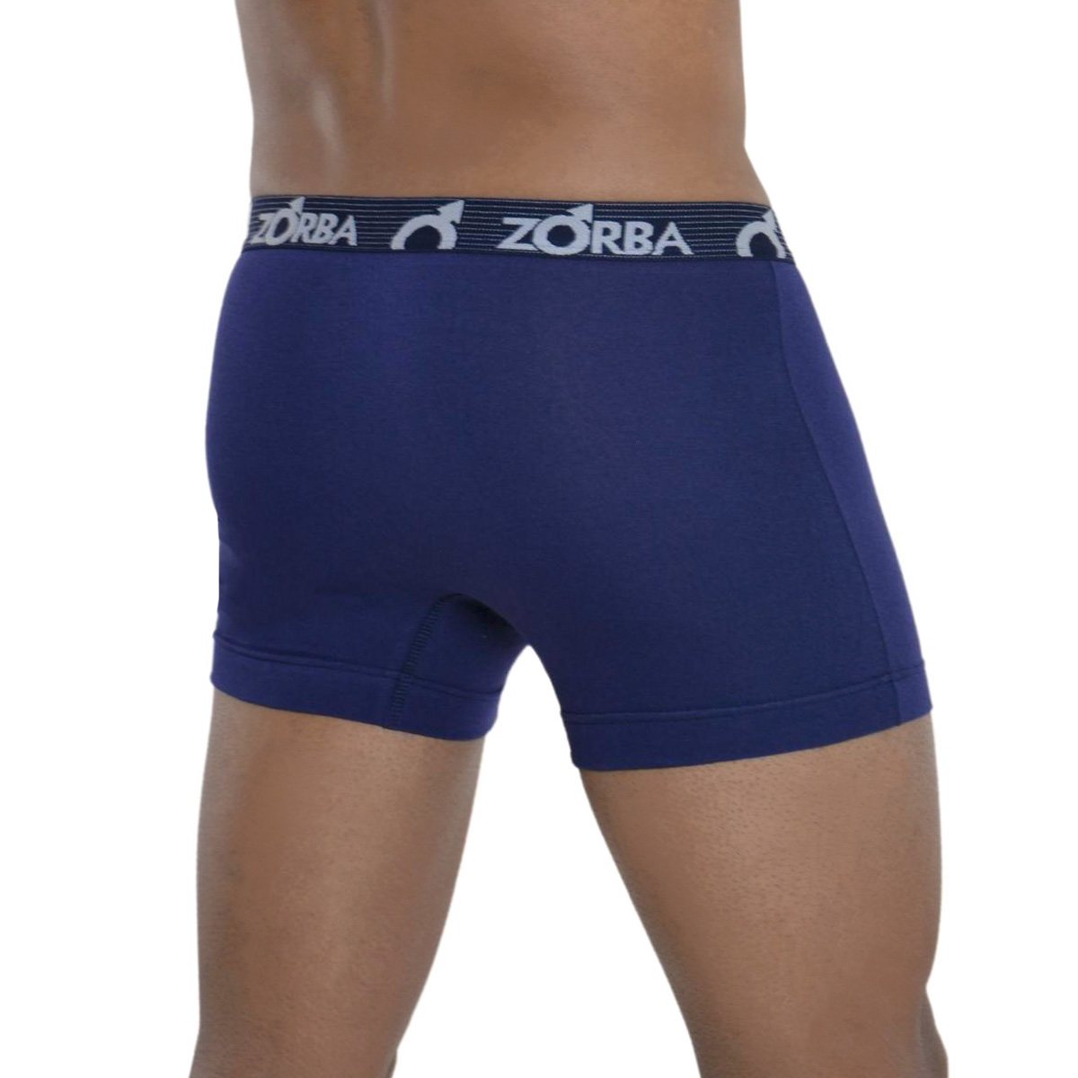Cueca masculina em algodão modelo boxer com abertura Zorba