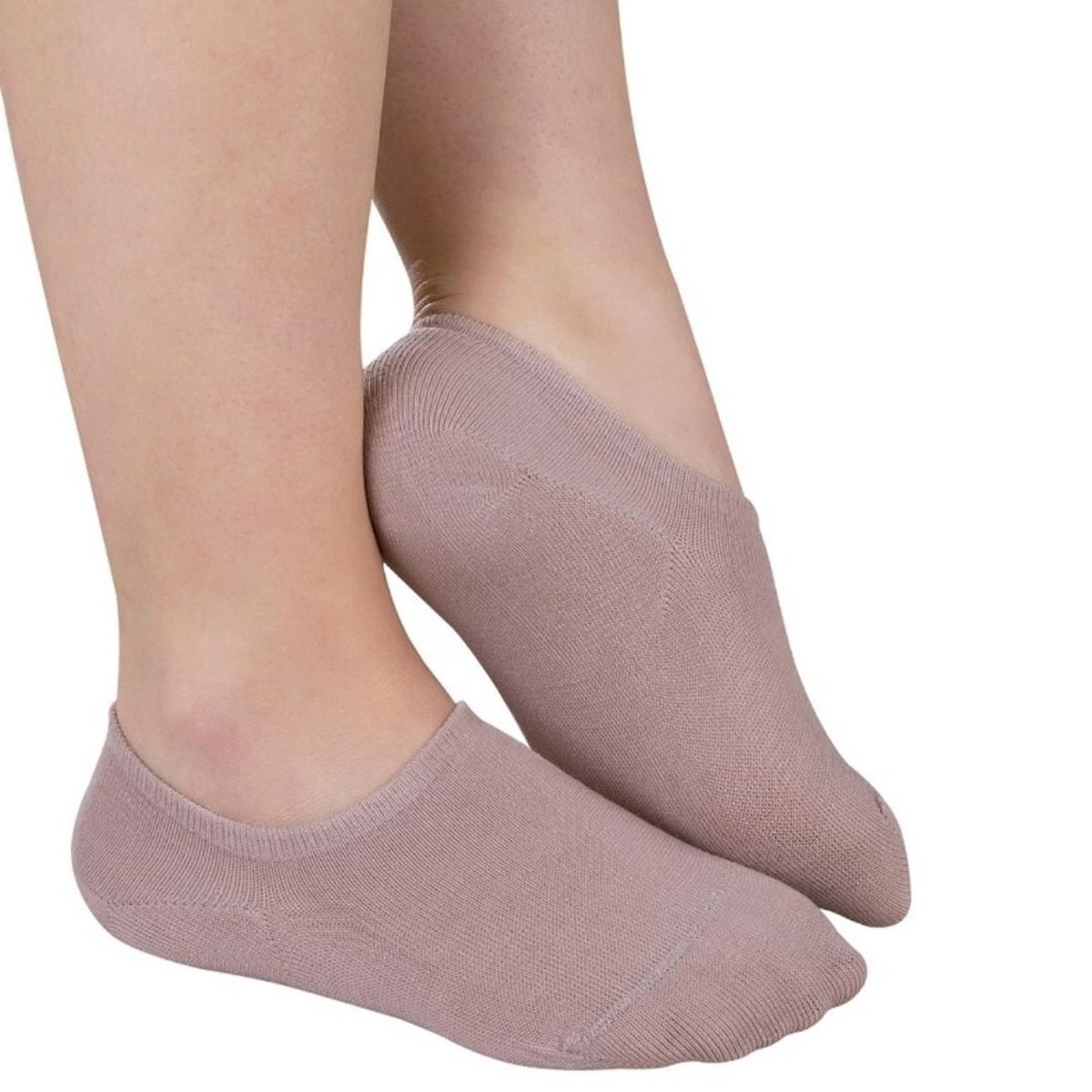 KIT com 3 meia sapatilha invisível feminina Lupo
