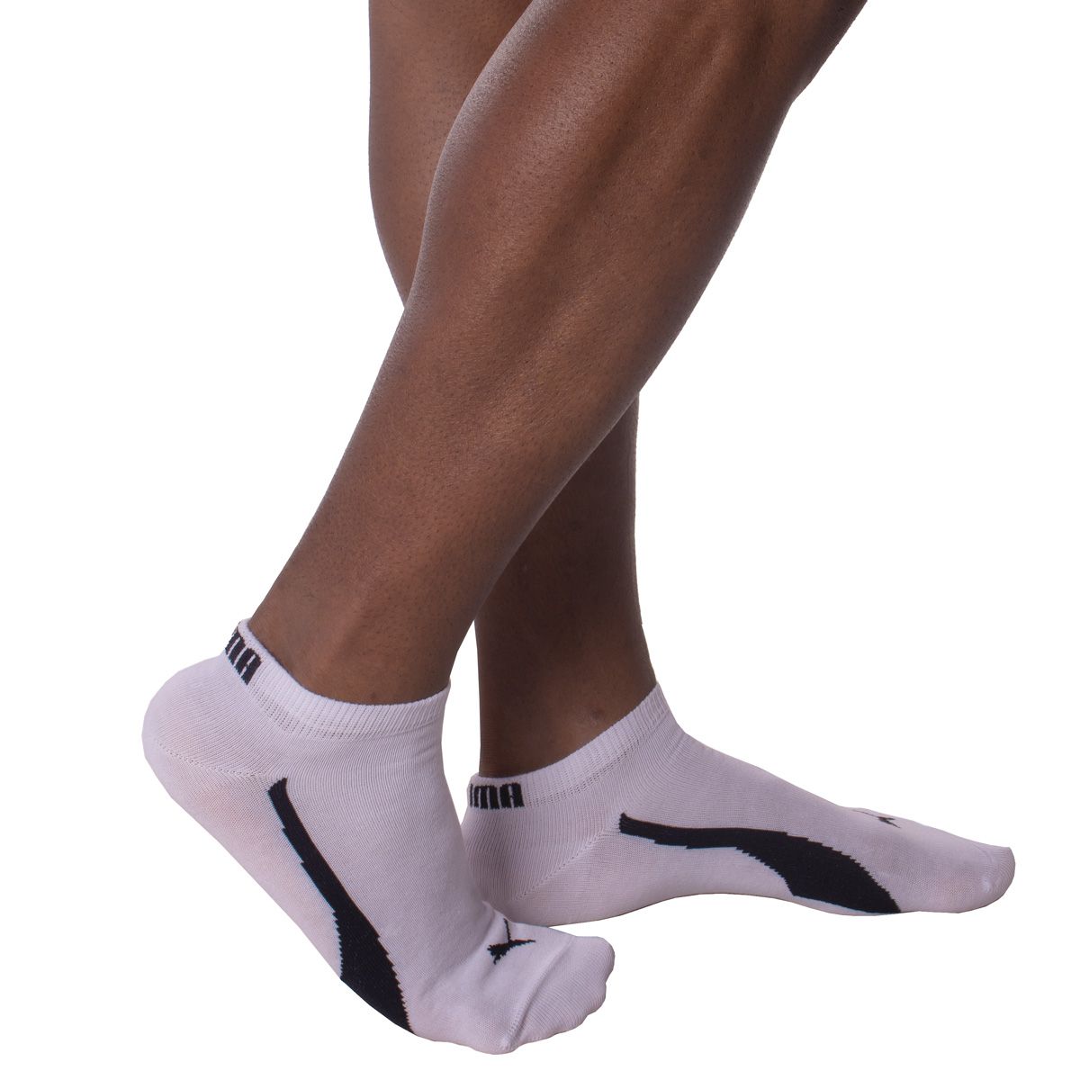 Kit com 3 pares de meias sapatilha esportiva masculina Puma  - Bra Lingerie