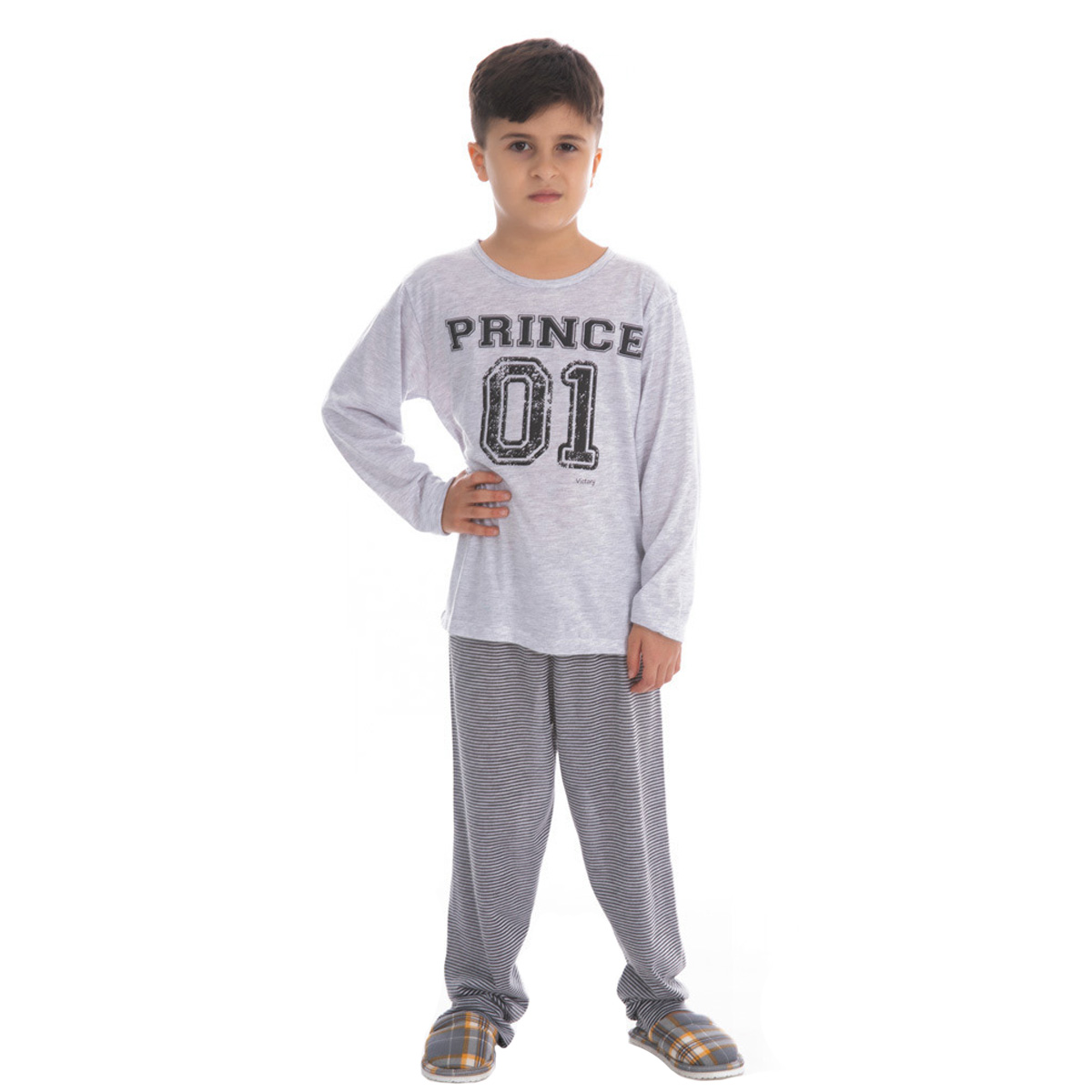 Pijama Coleção Família Filho de inverno Victory
