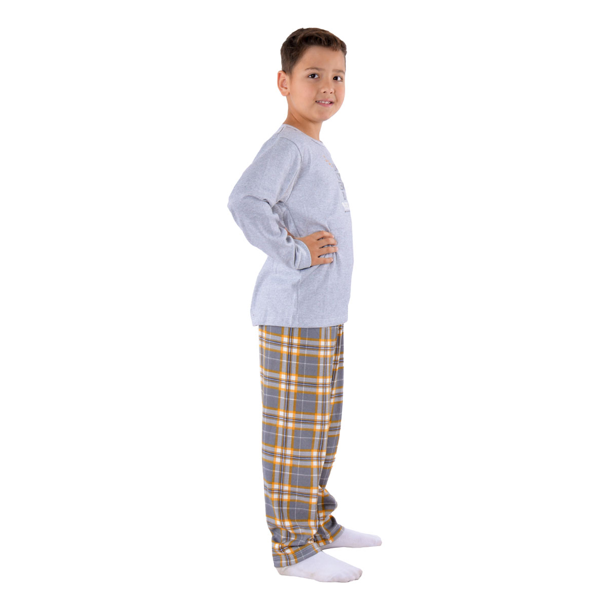 Pijama de inverno Coleção Família filho menino Victory