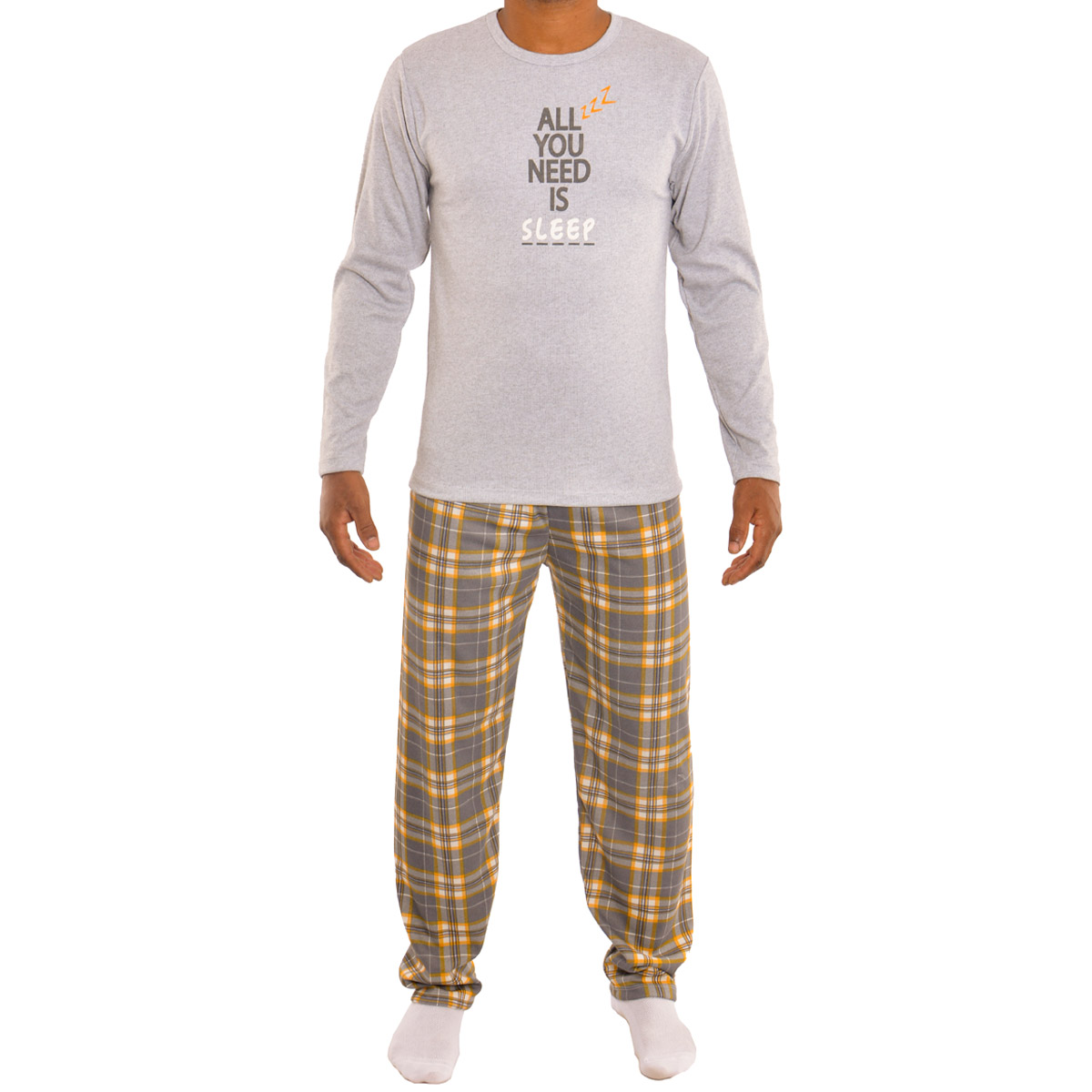 Pijama de inverno masculino Coleção Família Pai Victory