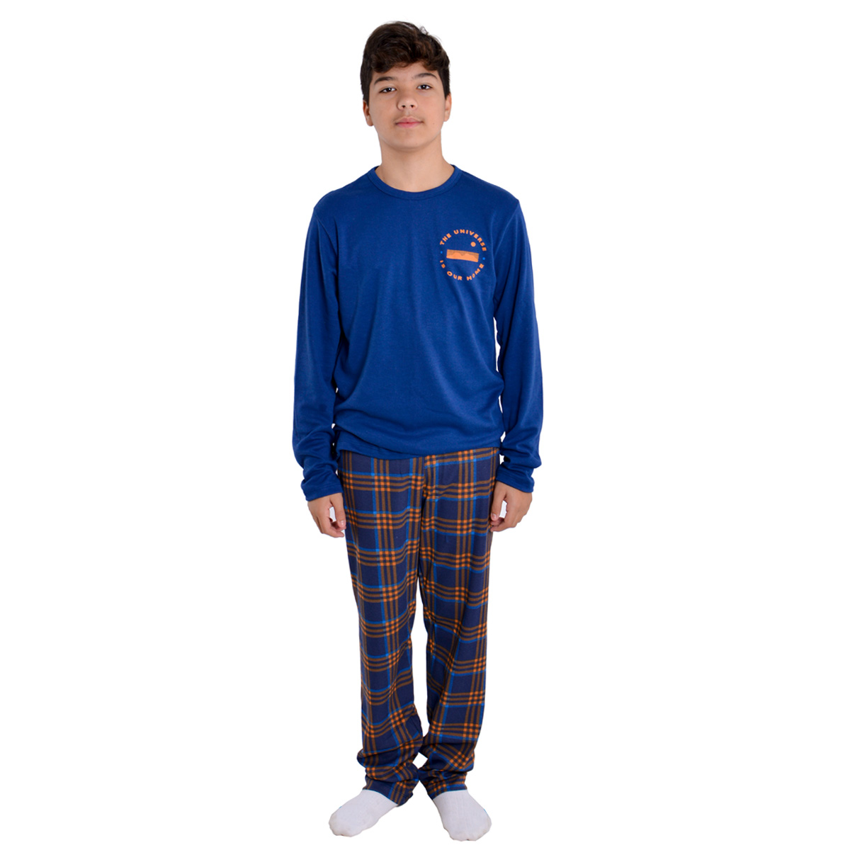 Pijama juvenil para menino de inverno TOP Victory