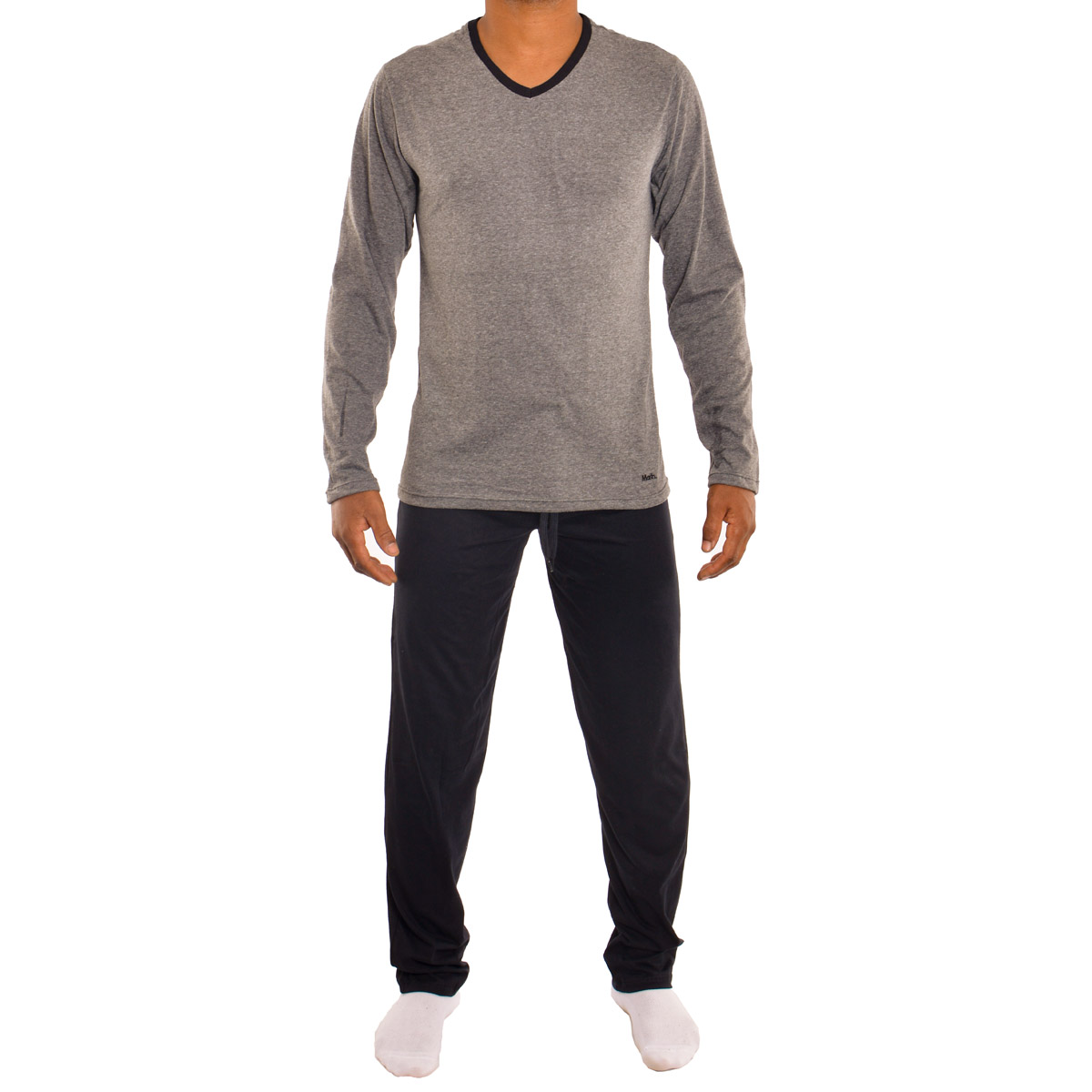 Pijama masculino para o inverno em algodão Mash - Bra Lingerie