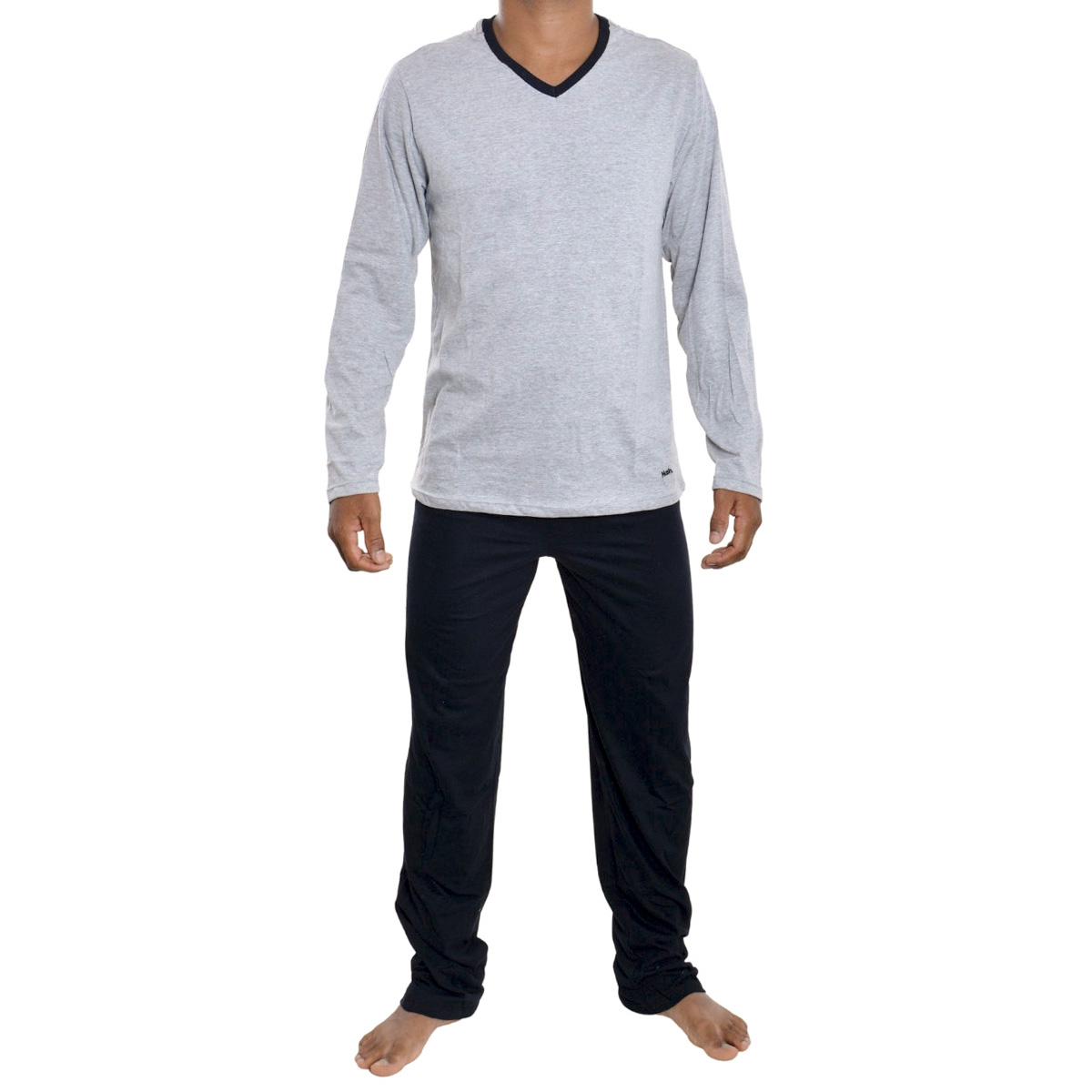 Pijama masculino para o inverno em algodão Mash
