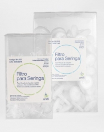 Filtro para Seringa PTFE 25mm 0,45um 100 und./pct. Unifil