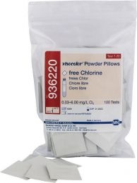 Reagente para Cloro Livre Powder Pillows 0,03-6,00 mg/L  - 100 testes/ pct. MN