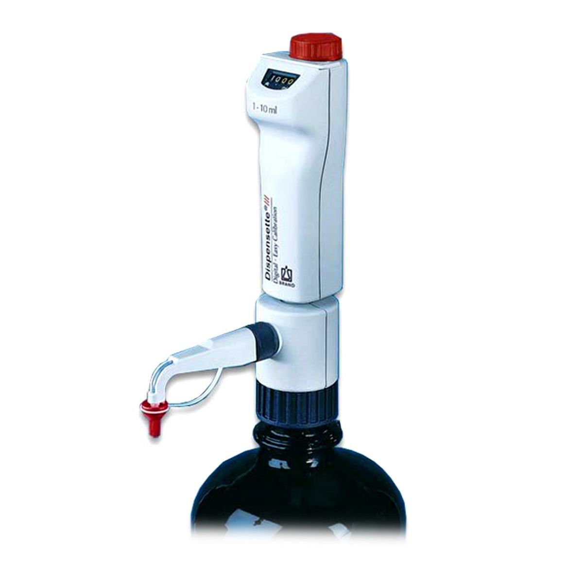 Dispensador Dispensette III Digital Easy Calibration com Válvula Safety Prime 0,5- 5 ml Brand