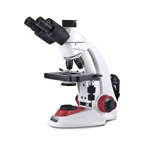 Microscópio Biológico Trinocular Red Bivolt Kasvi