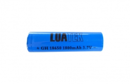 Bateria/Pilha Recarregável de Lítio para Lanterna Policial - LUATEK