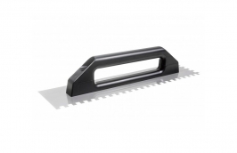Desempenadeira de aço dentada 10mm com cabo plástico 48 cm 60996  - Cortag