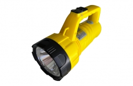 Lanterna Recarregável 2 Estágios 1 LED Frontal 18 LEDS Laterais Bivolt com Alça Holoforte DP-7316 - LANTERN ME