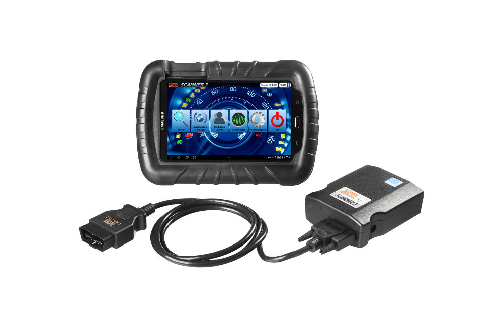 Scanner 3 Automotivo com Tablet Kit Diesel Leve 108800 - RAVEN