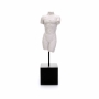 Escultura Decorativa Corpo em Poliresina Branco 28x7 cm - D'Rossi