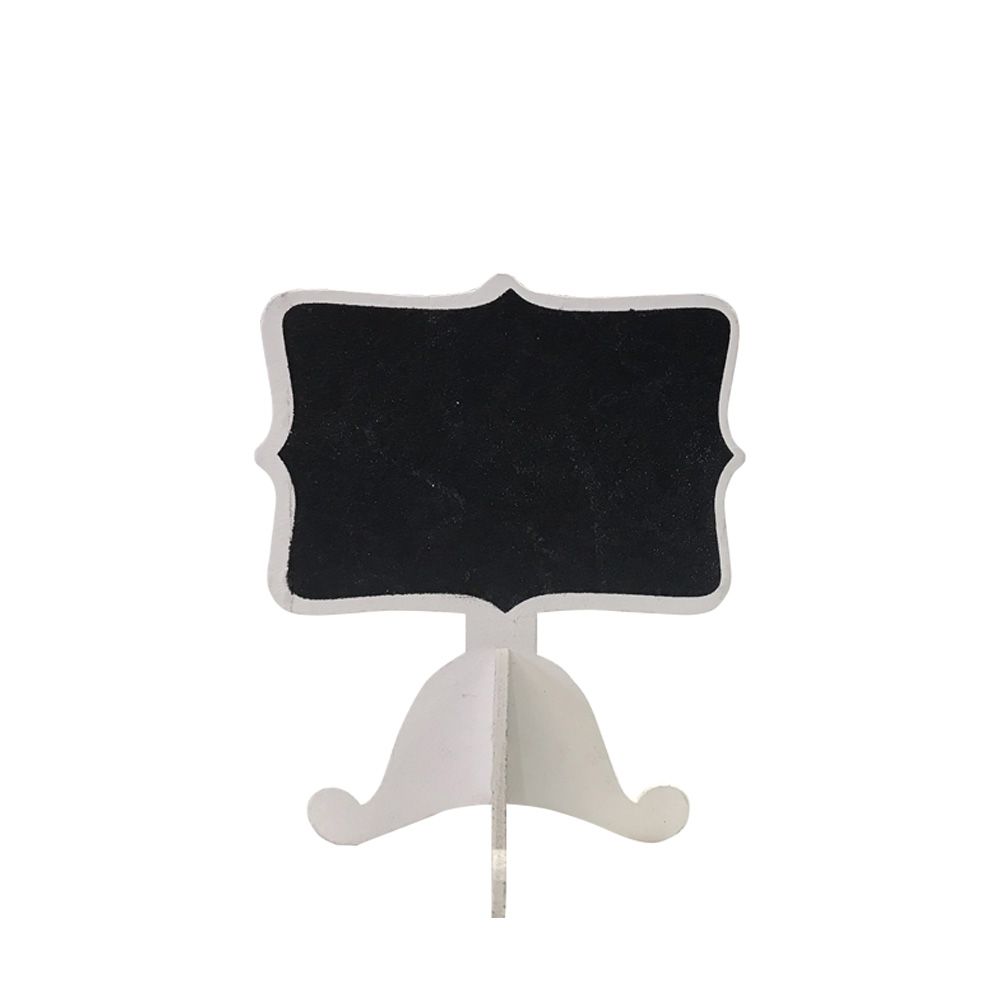 Placa Decorativa Branca 11X8cm - D'Rossi