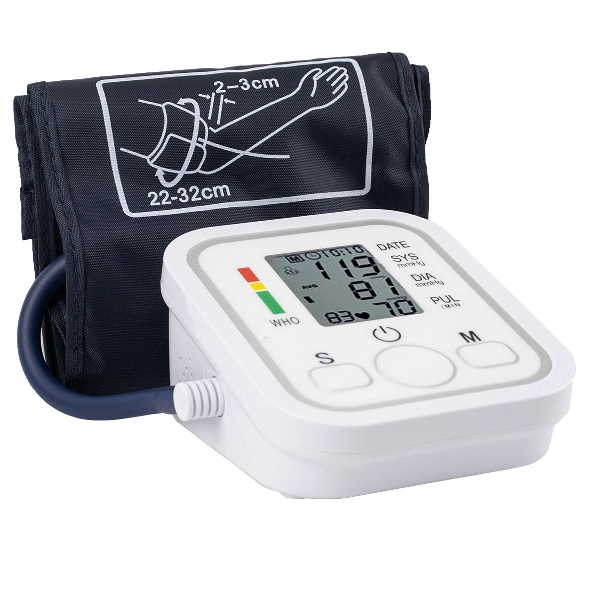 Medidor Digital de Pressão Arterial e Pulsação de Braço KB02