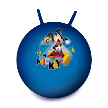 Bola Pula Pula do Mickey Mouse Diversão e Alegria Azul 50cm - Wp Connect