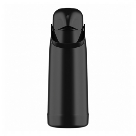 Garrafa Térmica Magic Pump Preta 1,8 Litros com Bomba de Pressão - Wp Connect