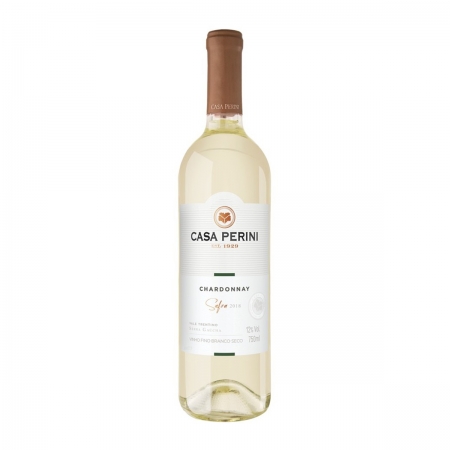Vinho Fino Branco Seco Chardonnay 750ml - Casa Perini