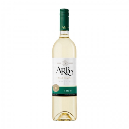 Vinho Fino Branco Seco Riesling 750ml Arbo Reservado - Casa Perini