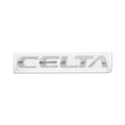 Emblema -Celtaa- da tampa traseira - Celta 2001 Ate 2006