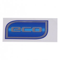 Emblema *Eco* da tampa traseira porta malas - Prisma novo 2017 a 2020