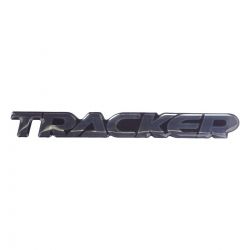 Emblema *Trackerr* da porta dianteira - Tracker 2001 a 2009