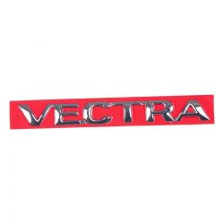 Emblema *Vectraa* da tampa traseira porta malas - Vectra 1997 a 2004