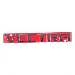 Emblema *Vectraa* tampa traseira porta malas - Vectra novo 2006 a 2011