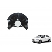 Protetor disco freio dianteiro lado passageiro - Onix 2013 a 2019