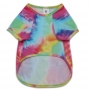 Roupinha para Cachorro Camiseta Tie Dye Com Proteção Solar +50