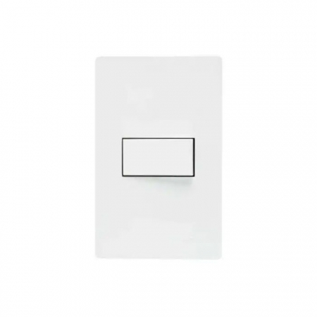 01 Conjunto 4x2 Interruptor Simples Infiniti Branco Margirius