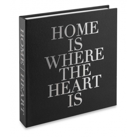 Caixa Livro Decorativa Home Is Where The Heart Is 30x30cm 11704 Mart