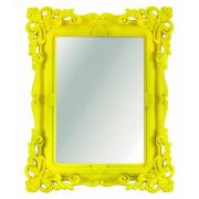 Espelho Barrock Amarelo Decorativo 16,5x21CM 4040 Mart Collection