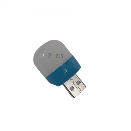 Mini Lâmpada de Led USB Mini Night Azul 5V 1W 6500K
