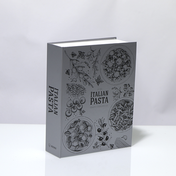Caixa Livro Decorativa Book Box Italian Pasta 26,5x20cm Goods BR