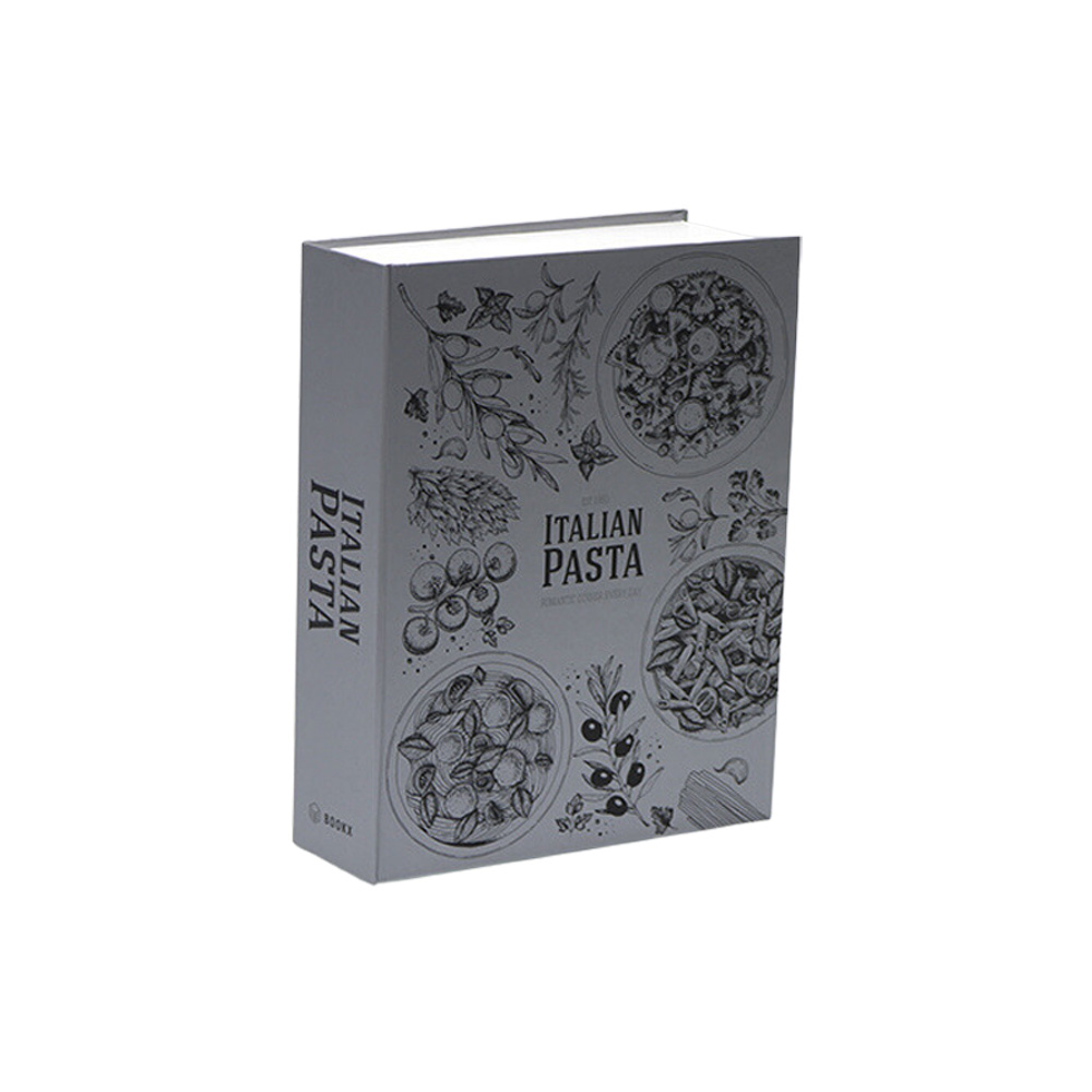 Caixa Livro Decorativa Book Box Italian Pasta 26,5x20cm Goods BR