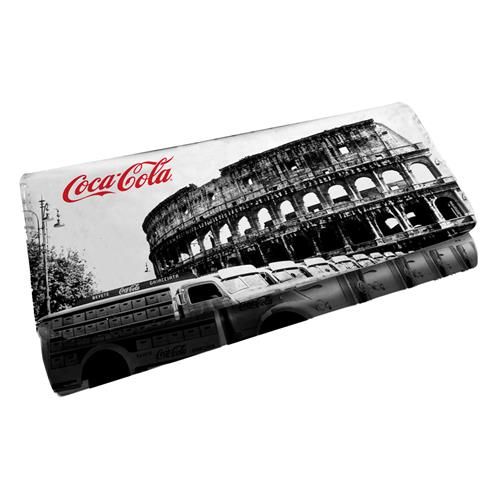 Carteira Coca Cola Rroma Branco/Preto 25056