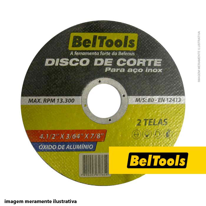 DISCO CORTE INOX 7x1/16 x7/8 BELTOOLS